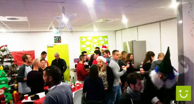 Noel entreprise 2018 Amperiance électricité Montpellier