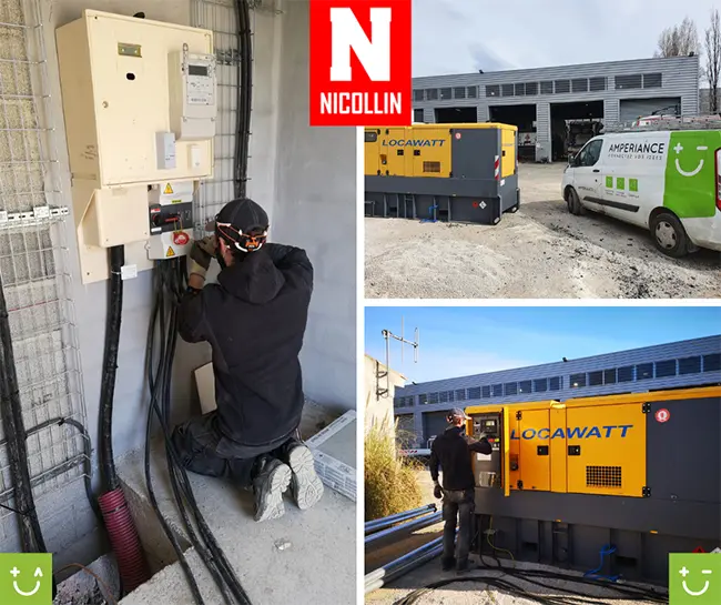 mise en conformite électrique-centre de tri nicollin montpellier