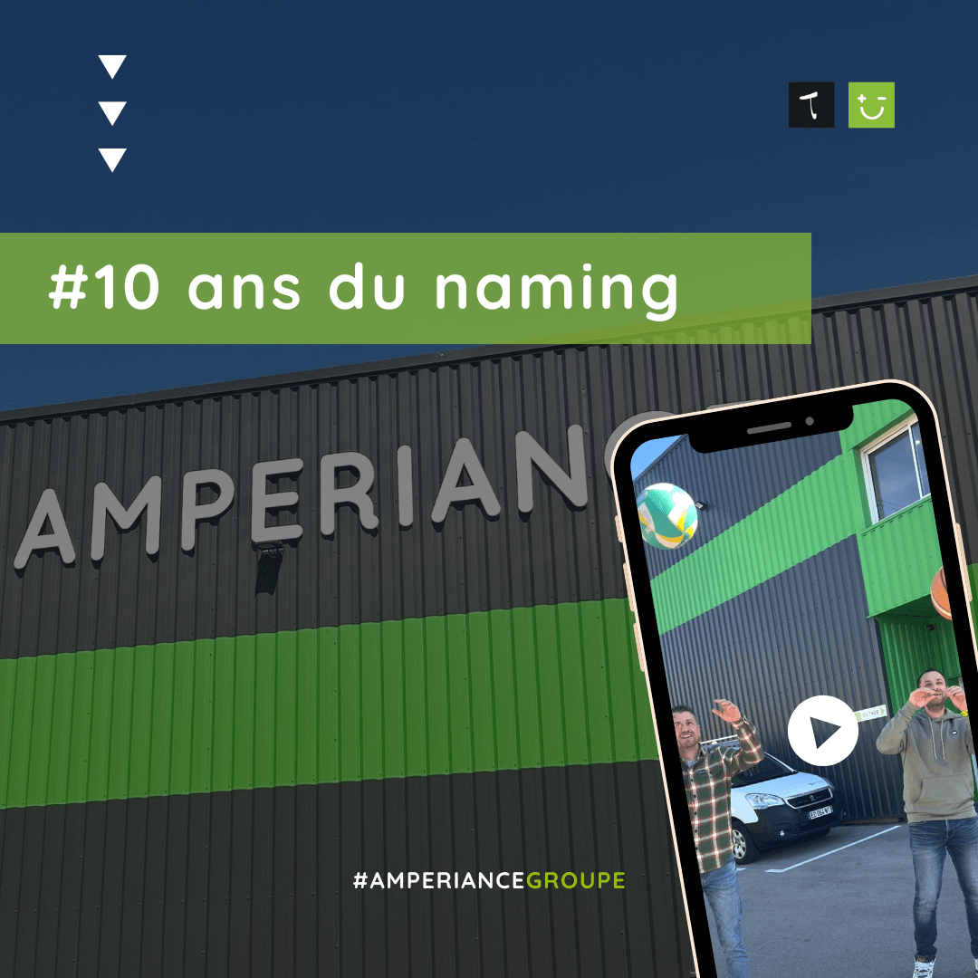 10 ans du nom amperiance et mise en avant de la collaboration entre amperiance et attraptemps