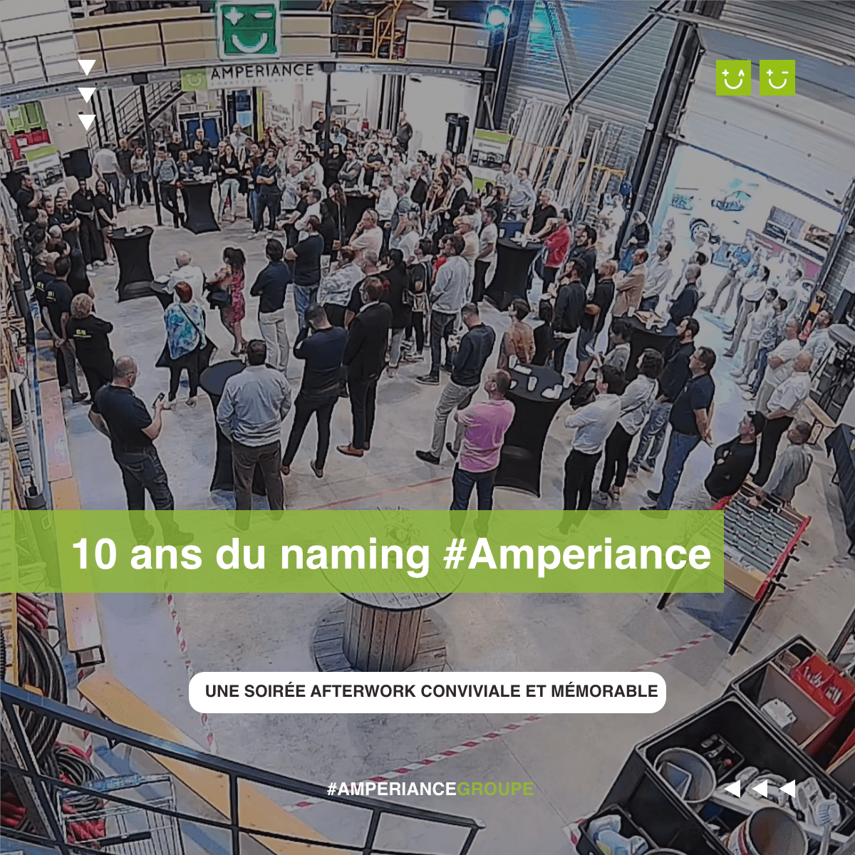 soirée 10 ans amperiance