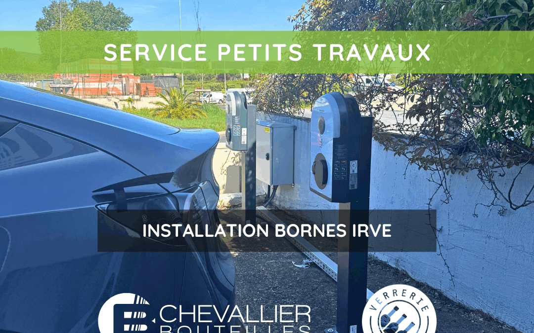 Chevallier Bouteilles et Verrerie du Sud s’équipent en bornes IRVE avec Amperiance