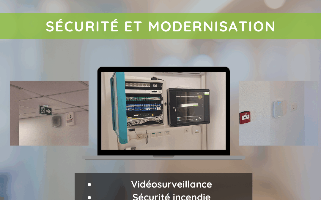 Sécurité et modernisation pour un bâtiment mixte
