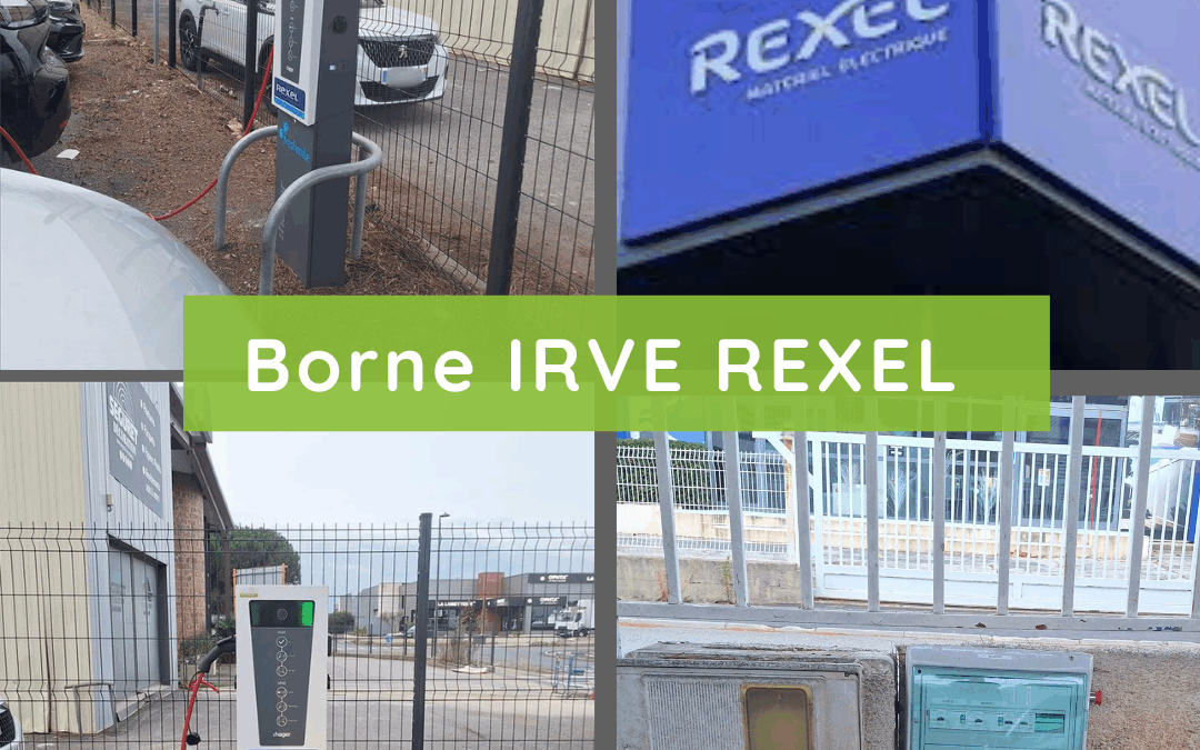 Installation de bornes IRVE chez Rexel : une nouvelle réalisation Amperiance
