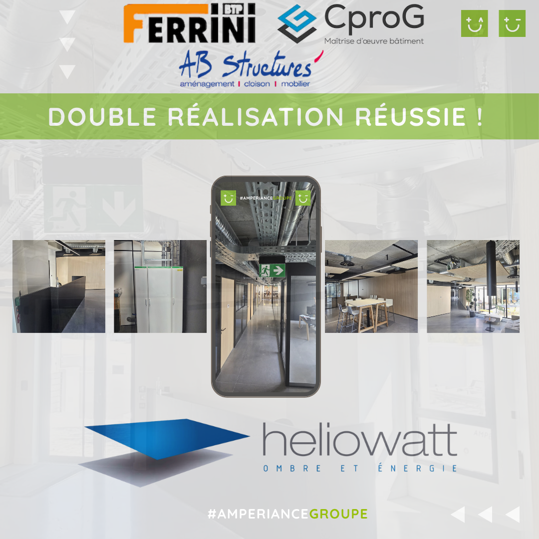 Ferrini & Heliowatt : un chantier technique pensé dans les moindres détails